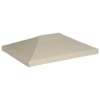 vidaXL Pavillondach 310 g/m² 4×3 m Beige
