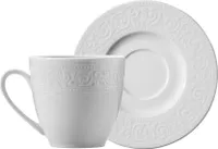 Hermia Concept, Kütahya- KTP1293, Weiß, Kaffeetassen, 100% Porzellan