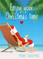 Adventskalender Schokolade Enjoy your Christmas time 100g