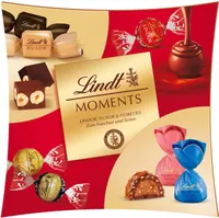 Lindt Moments Zmes Lindor Nuxor Fioretto 223g