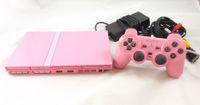 Sony PlayStation 2 Slim Konsole Pink, PS2 + Original Controller