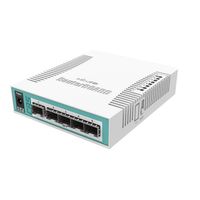 MikroTik Cloud Router Switch 106-1C-5S - Router - Glasfaser (LWL)