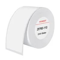 Niimbot Thermoetiketten, 25x60, 110 Stück, weiß