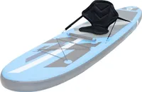 ECD Germany Sedadlo do kajaku s nastaviteľnou opierkou pre SUP dosku, 62x43 cm, Stand UP Paddle Board Surfboard Easy Attachment, polstrované protišmykové sedadlo Extra sedadlo s taškou