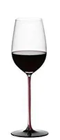 Riedel Vorteilsset 2 x  1 Glas R BLACK SERIES COLLECTOR'S EDITION RIESLING GRAND CRU 4100/15R und 1 x Riedel Microfaser Poliertuch und 4 EKM Living Trinkhalme aus Edelstahl