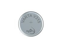 Varta V315, Siler-Oxid (S), 1.55 V, 20 mAh, 7.9 mm, 7.9 mm, 1.65 mm