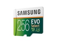 Samsung EVO Select Speicherkarte 256 GB MicroSDXC Klasse 10 UHS-I