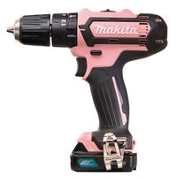 Makita® SET Akku Schlagbohrschrauber Pink 12 V max. 30 Nm 0-1.700 min-1 - HP333DSAP