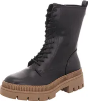 MARCO TOZZI Damen-Schnürstiefelette Schwarz, Farbe:schwarz, EU Größe:37
