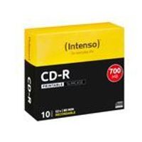 Intenso CD-R bedruckbar 700MB/80min 52x Speed - 10stk Slim Case