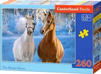 CASTORLAND Puzzle 260el. Zimní koně