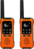Alecto FR300OE - Robustes Funkgerät, Reichweite von bis zu 10 Kilometern, Orange/Schwarz