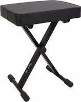 Veles-X CKB01 Metalowe krzesło fortepianowe Black