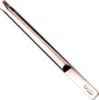 Pfeilring Pinzette schräg golden 8 cm lang