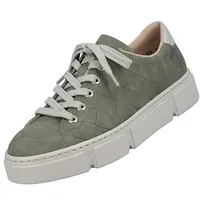 Rieker Damen Plateau Sneaker Grün