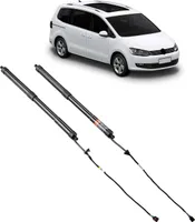SucceBuy podnośnik tylnej klapy lewy i prawy, kompatybilny z VW Sharan (7N, 7N1, 7N2) 2010-2023, elektryczna noga amortyzatora tylnej klapy, zastępuje numer OE 7N0827851E 7N0827851G