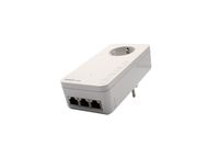 devolo LAN Powerline Adapter, Magic 2 LAN triple Erweiterungsadapter -bis 2.400 Mbit/s, ideal für Gaming, 3x Gigabit LAN Anschluss, dLAN 2.0, weiß