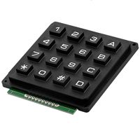 AZ-Delivery Module 4x4 Matrix Keypad Tastatur kompatibel mit Arduino und Raspberry Pi, 1x Keypad
