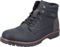 Rieker Schnürstiefel Schwarz