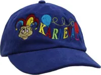 Baseballcap mit Einstickung - Karneval Clown - 68184 blau