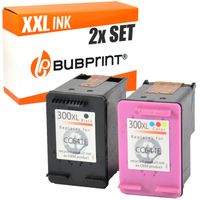 2 Druckerpatronen kompatibel für HP 300 XL 300XL black + color