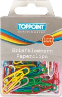 500 (5x 100Stk) Briefklammern Büroklammern farbig