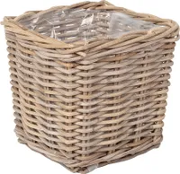 Rattan Pflanzkorb VERONA-Quadratisch ca.25cm Übertopf
