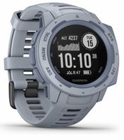 Garmin Instinct - wasserdichte GPS-Smartwatch mit Sport-/Fitnessfunktionen. Herzfrequenzmessung am Handgelenk, Fitness Tracker und Smartphone Benachrichtigungen.
