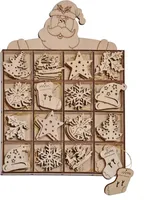 48 Anhänger aus Holz Geschenkanhänger Weihnachten Geschenk Weihnachtsanhänger