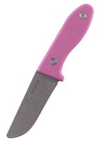 Battle Merchant Schnitzel UNU Kinderschnitzmesser mit rosa G10 Griff Rosa