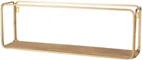 Eisenregal mit Holz 61x21x14 cm - 64266