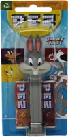 Pez Bugs Bunny Figur mit grauem Fuß und zwei Päckchen Bonbons 17g