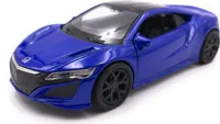 Onwomania Modellauto Honda NSX Hybrid Sportwagen Blau Auto Mst. 1:34-39