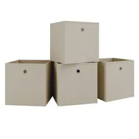 Vicco Faltbox 30x30, Grau/Lila, 30 x 30 cm 2er Set : : Küche,  Haushalt & Wohnen