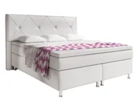 Inter Handels Boxspringbett Oxford, 180x200, Weiß