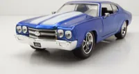 Jada Toys 31450b Chevrolet Chevelle 1970 blau weiß 1:24