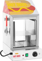 Royal Catering Hot Dog Steamer - 100 Würstchen - 25 Brötchen - 1.000 W