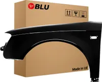 BLU Kotflügel Passend für Audi A4 B7 LZ9Y Links Schwarz PhantomSchwarz | 2004-2008 | Vorderseite Vorne | Lackiert | Einbaufertig