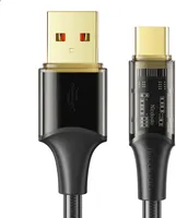 Kábel Mcdodo CA-2090, kábel USB na USB-C, 6A, 1,2 m, čierny