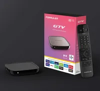 Formuler GTV 4K UHD IPTV Android 9 Player H.265 2GB RAM 16GB Flash Gigabit 5GHz Wlan, Schwarz