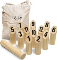 Toyfel Tölky Outdoor Holzspiel Wurfspiel aus Finnland