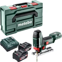 Metabo ST 18 L 90 akumulátorová přímočará pila 18 V 90 mm + 2x akumulátor 4,0 Ah + nabíječka + metabox