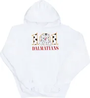Disney - "101 Dalmatians" Kapuzenpullover für Mädchen BI5617 (116) (Weiß)