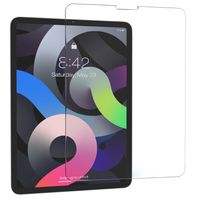 EAZY CASE Displayschutzfolie aus Glas kompatibel mit iPad Air 4 9H, nur 0,3 mm dünn, Tablet Schutzglas, Tabletschutzfolie, Transparent & Kristallklar