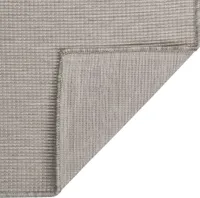 vidaXL Vonkajší koberec Flatweave 80x150 cm Taupe