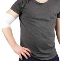 Chrániče loktů v bílé barvě, chrániče kloubů Chrániče loketního kloubu unisex