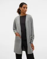 VERO MODA Damen Cardigan lange Strickjacke loose fit Größe: L