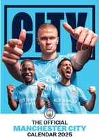 Manchester City FC - Nástenný kalendár "2025", A3 TA12782 (Jedna veľkosť) (farebný)
