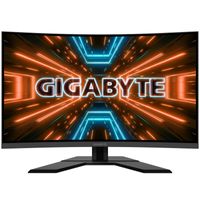 Gigabyte Gaming Monitor G32QC A 31,5", VA, QHD, 2560 x 1440 pixelov, 1 ms, 350 cd/m², čierny, 165 Hz, počet pripojení HDMI 2