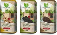 Pro Natur Hochbeet Erde Set zur Komplett Befüllung 50 l Grundfüllung + 40 l Kompost + 40 l Erde